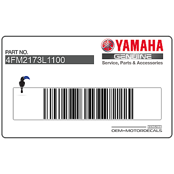 Kontpaneel stickerset, linkerkant