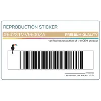 REPRODUCTION Bovenkuip sticker, rechterkant X64231MV9600ZA