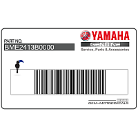 YAMAHA Emblem, left side BME-2413B-00-00