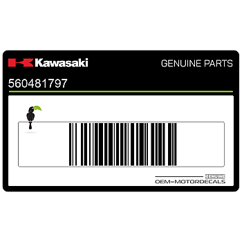 Adesivo posteriore coda carena, lato destro