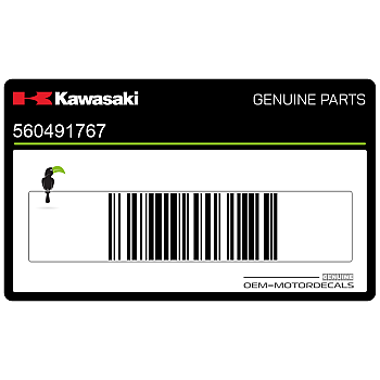 Kontpaneel sticker, rechterkant