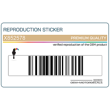 Adesivo parafango anteriore