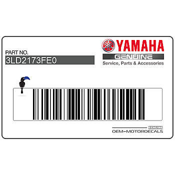 Autocollant de capot de cadre, côté droit