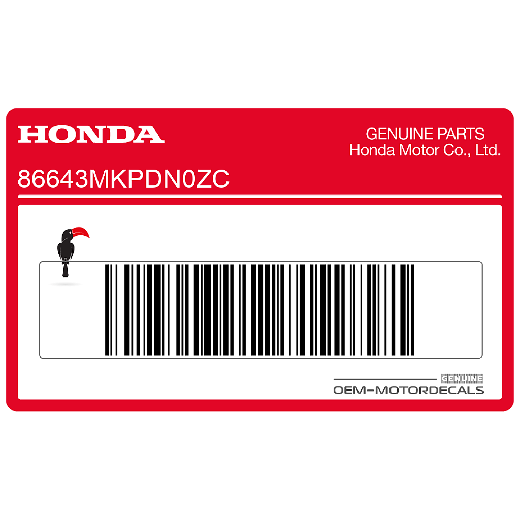 Honda-86643MKPDN0ZC