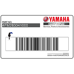 Belly pan decal, set