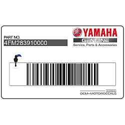 Bovenkuip sticker, linkerkant