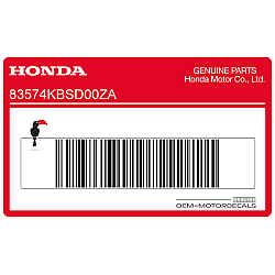 Adesivo pannello laterale, lato destro