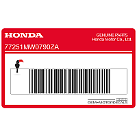 HONDA Sticker voor achterspatbord 77251-MW0-790ZA