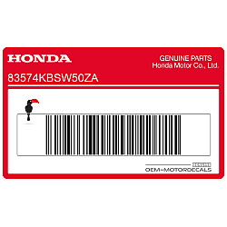 Pegatina para panel lateral, lado derecho