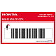Honda-86641MLLD10ZA