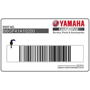 Zijpaneel sticker, linkerkant