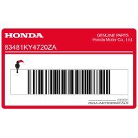 HONDA Autocollant de réservoir 83481-KY4-720ZA