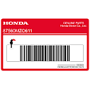 Voorzichtigheid label
