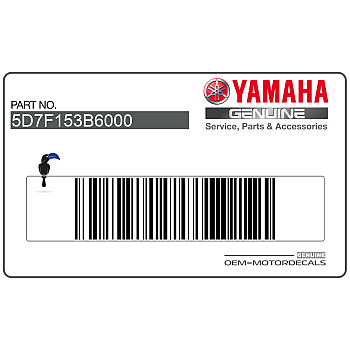 Kontpaneel sticker, rechterkant