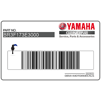 Kontpaneel sticker, linkerkant