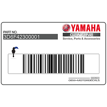 Zestaw naklejek na zbiornik, lewa strona