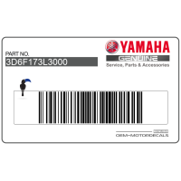 YAMAHA Stickerset 3D6-F173L-30-00