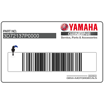 Zijpaneel sticker, rechterkant