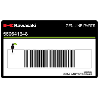 KAWASAKI Tankaufkleber, Linke Seite 56064-1648