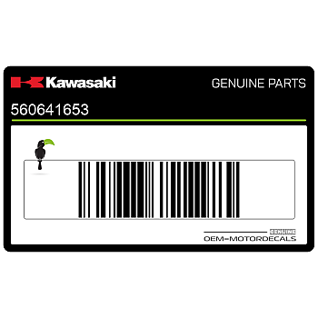 Adesivo pannello laterale, lato sinistro