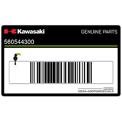 Kontpaneel sticker
