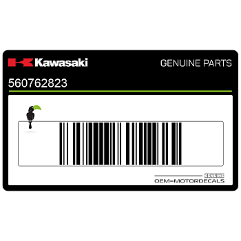 Zijpaneel sticker, linkerkant