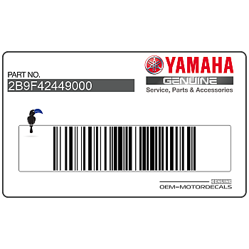 Pegatina tanque, lado izquierdo