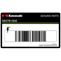 Naklejka na przednią owiewkę (czasza), lewa strona