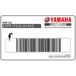 Autocollant de garde-boue avant