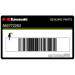 Tank cover sticker, rechterkant