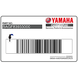 Belly pan decal, left side