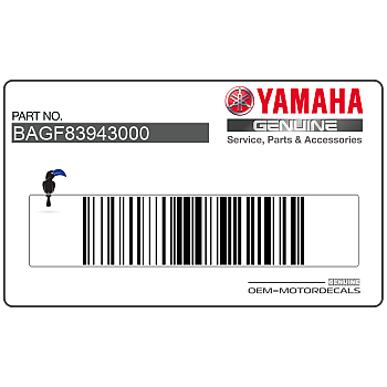 Belly pan decal, right side