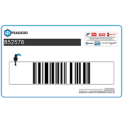 Belly pan decal, right side