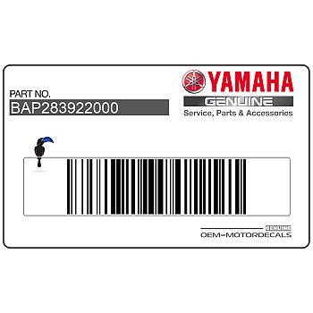 Zijpaneel sticker, rechterkant