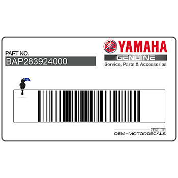 Autocollant de panneau latéral, côté droit