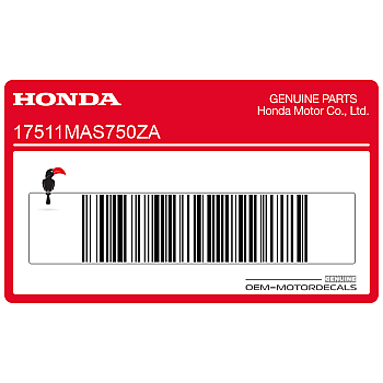 Autocollant de réservoir, côté droit