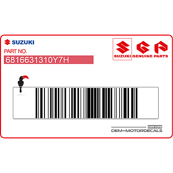 Naklejka na osłonę boczną