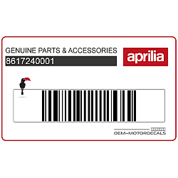 Adesivo carena anteriore superiore, lato sinistro