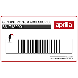 Adesivo pannello laterale, lato sinistro