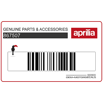 Heckverkleidung Aufkleber, Linke Seite