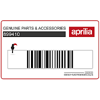 APRILIA Naklejka na tylną owiewkę / zadupek, prawa strona 899410