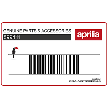 Heckverkleidung Aufkleber, Linke Seite