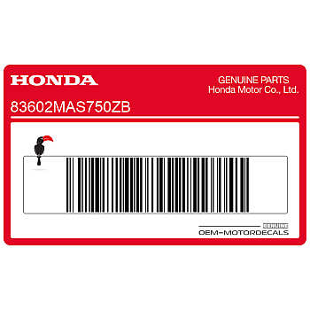 Pegatina colin, lado derecho