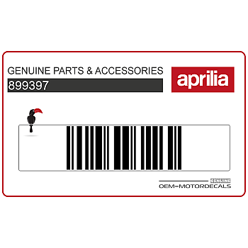 Heckverkleidung Aufkleber, Linke Seite