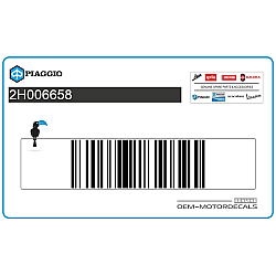 Heckverkleidung Aufkleber, Linke Seite