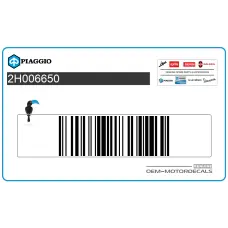 Voorspatbord sticker, rechterkant