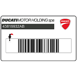 Autocollant de carénage supérieur avant, côté droit