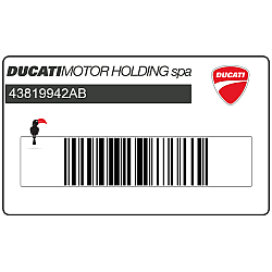 Autocollant de carénage supérieur avant, côté gauche