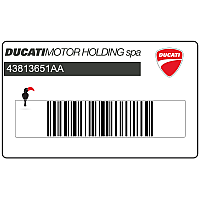DUCATI Tank decal 43813651AA