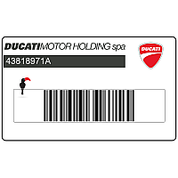 DUCATI Tanksticker 43818971A